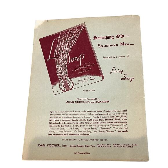 The Singing Road Arthur E. Ward Song Book 1939 Selected Classical & Modern Music - Picture 7 of 9